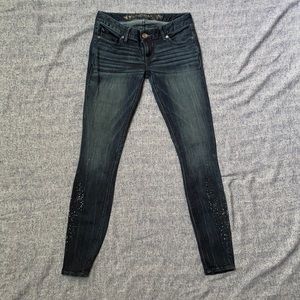 Express Embellished Jeggings